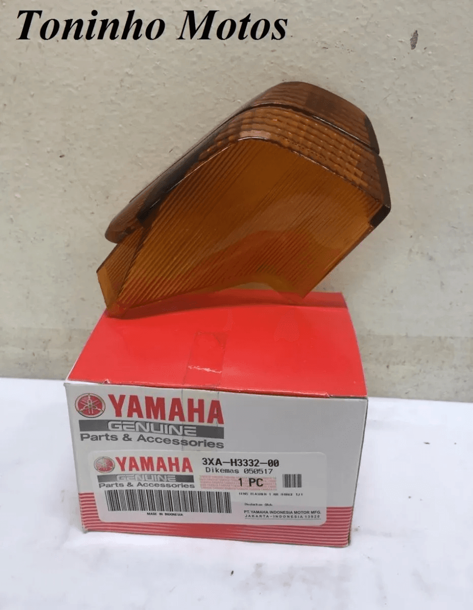 Lente Pisca Traseiro Esquerdo Yamaha Crypton 105 1998 á 2004 — imagem 2