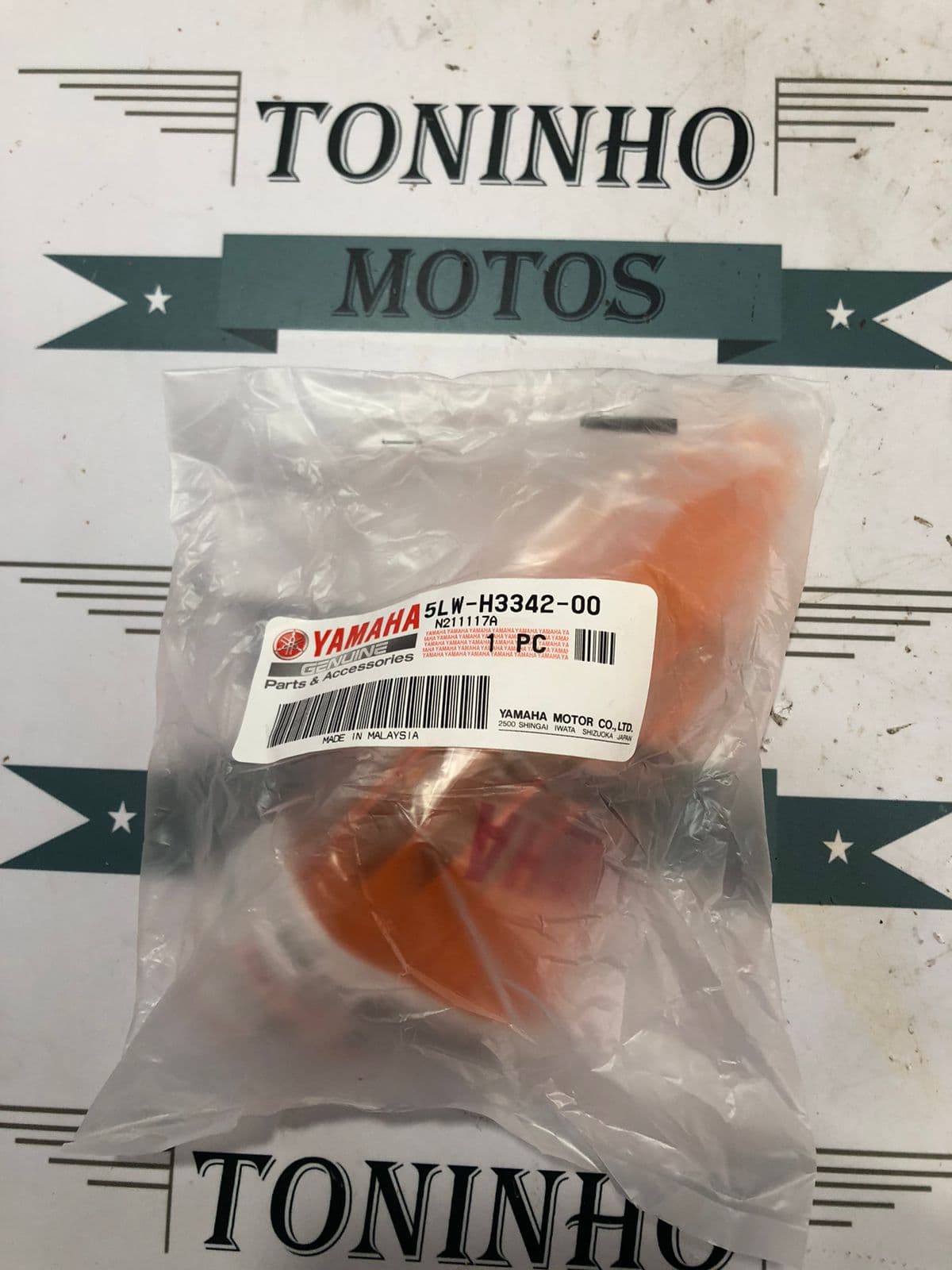 LENTE DO PISCA TRASEIRO LADO DIREITO YAMAHA NEO 2005 Á 2007