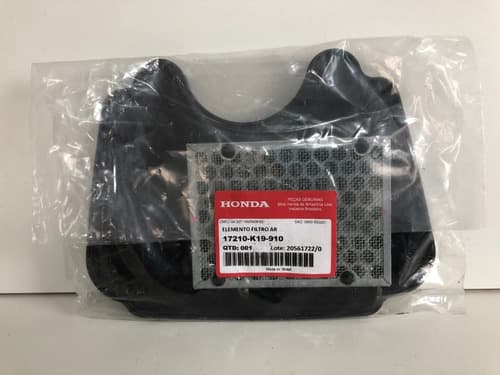 ELEMENTO FILTRO DE AR HONDA BIZ 100 2013 Á 2015 — imagem 4