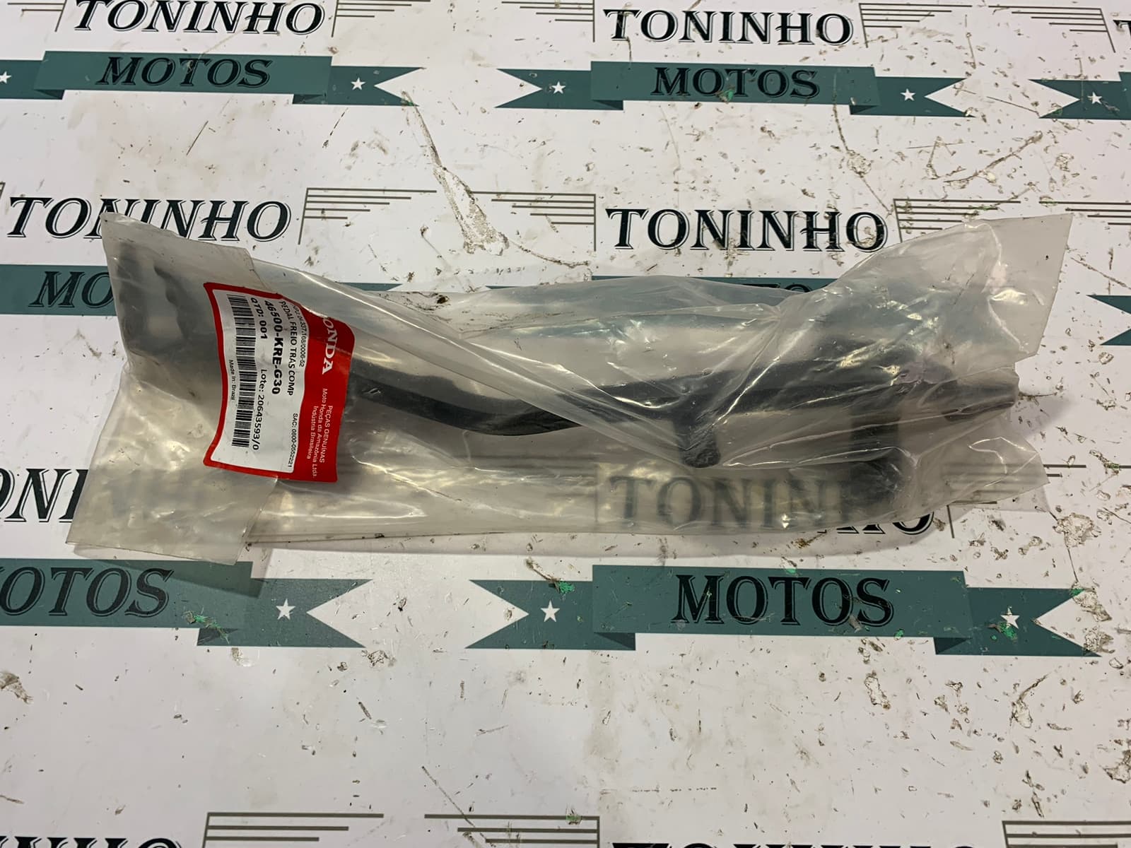 PEDAL FREIO À DISCO HONDA BROS 160 / XRE 190 (NOVA) — imagem 4