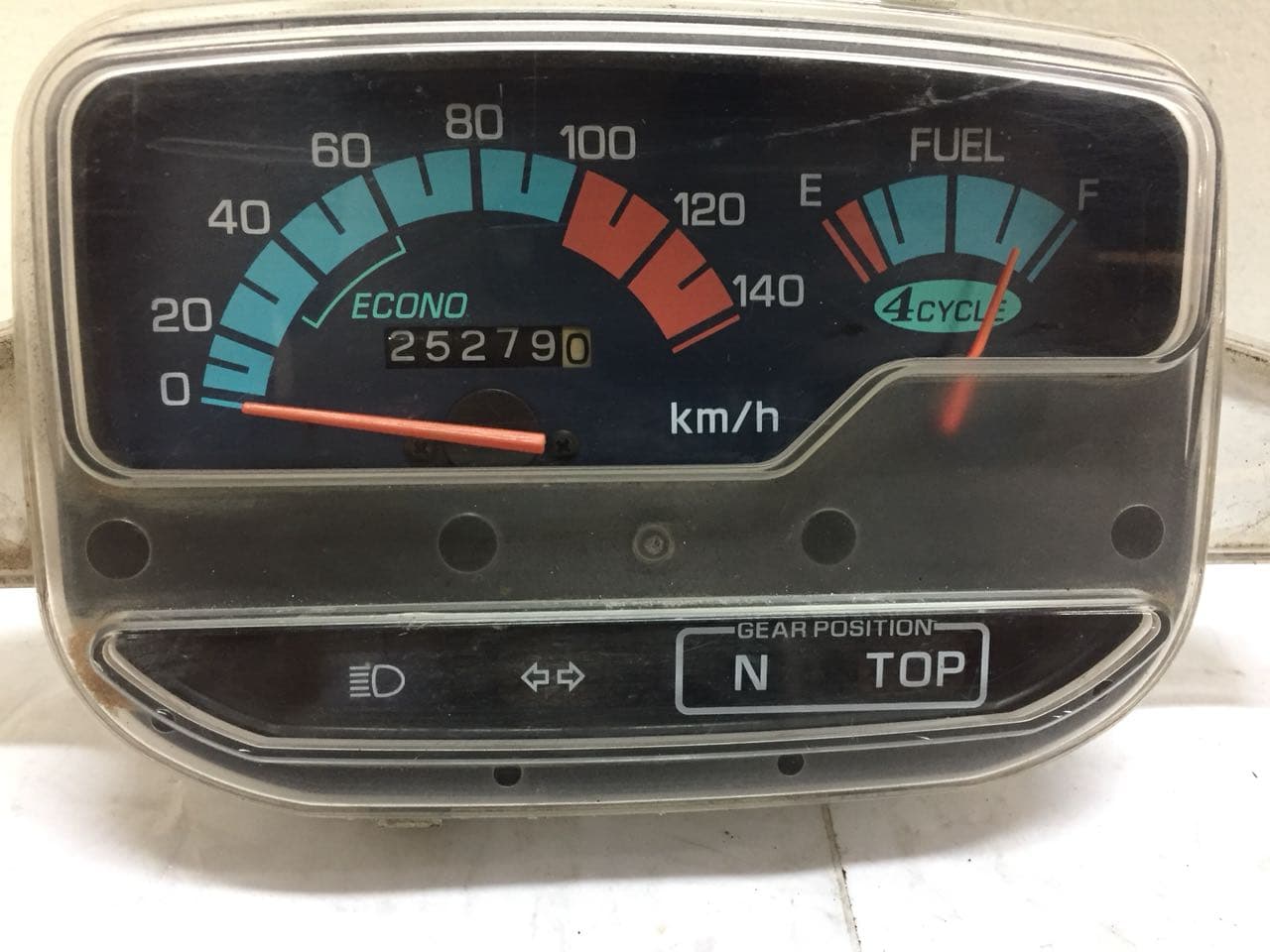 PAINEL YAMAHA CRYPTON 105 1998 Á 2004 — imagem 2
