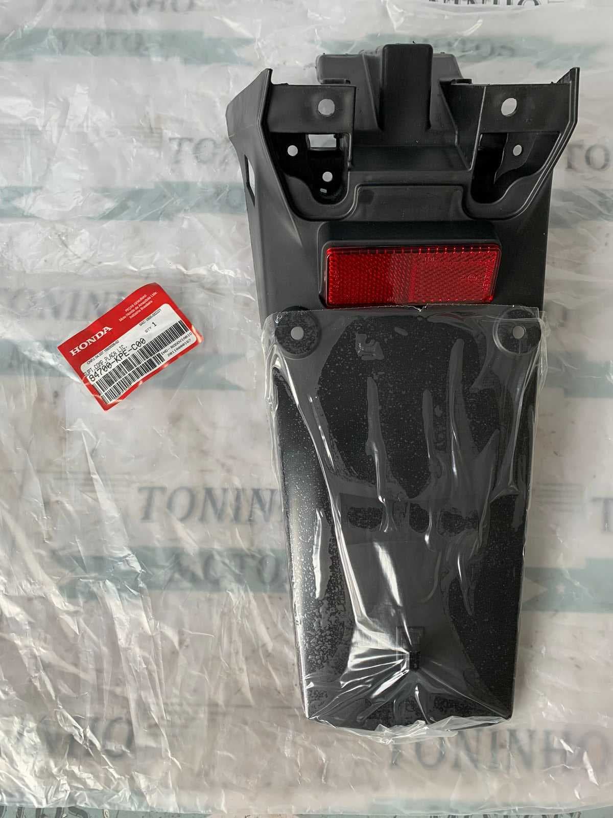 SUPORTE DE PLACA C/ REFLETOR HONDA XR250 TORNADO 2001 À 2008