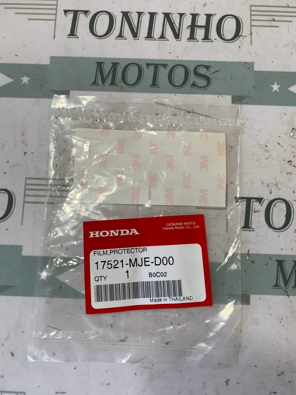 FITA PROTETORA DO TANQUE HONDA CB650F 2015 À 2019