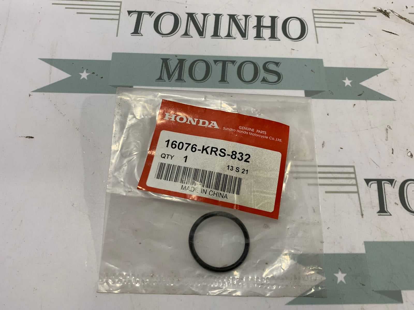 ANEL VEDAÇÃO FLANGE CARBURADOR HONDA BIZ 100 2013 À 2015