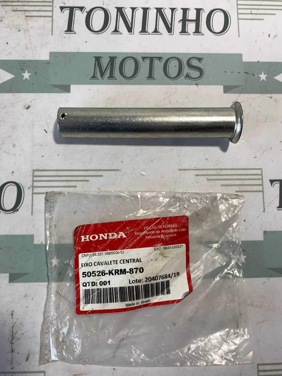 EIXO CAVALETE CENTRAL HONDA TITAN150 SPORT 2004 À 2008