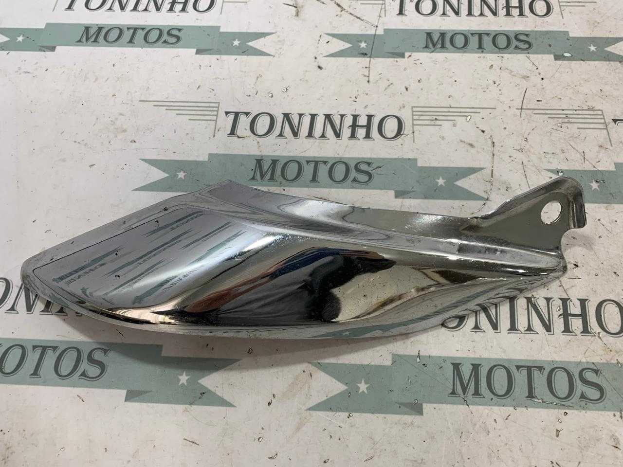 PROTEÇÃO PONTEIRA ESCAPAMENTO HONDA BROS 125 2003 / BROS 150