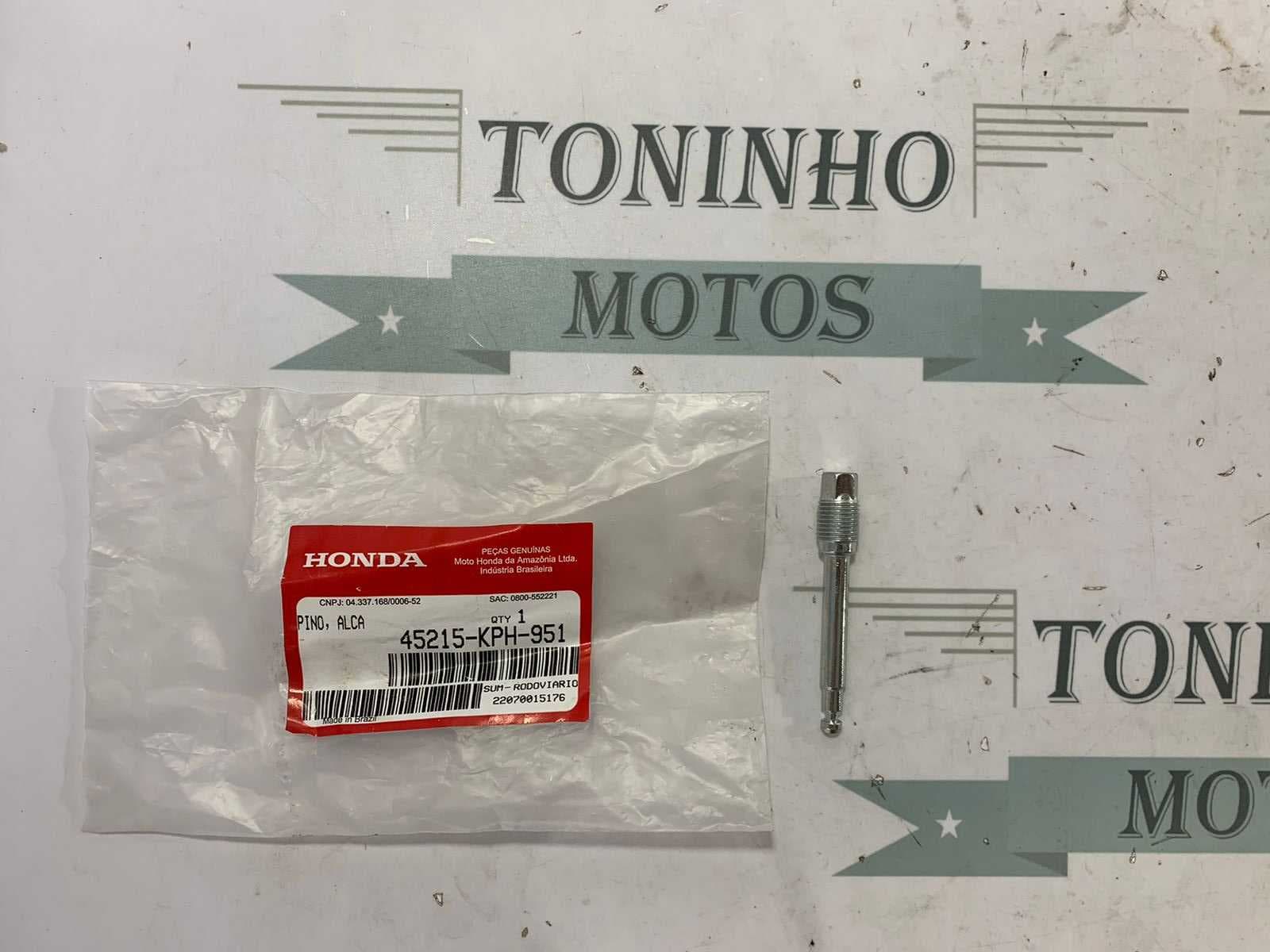 PARAFUSO PINÇA FREIO DIANTEIRO HONDA TITAN 150 2009 À 2013