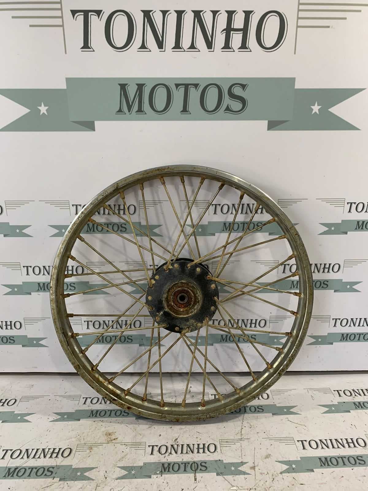 RODA DIANTEIRA YAMAHA CRYPTON 115 2010 Á 2015 FREIO Á DISCO