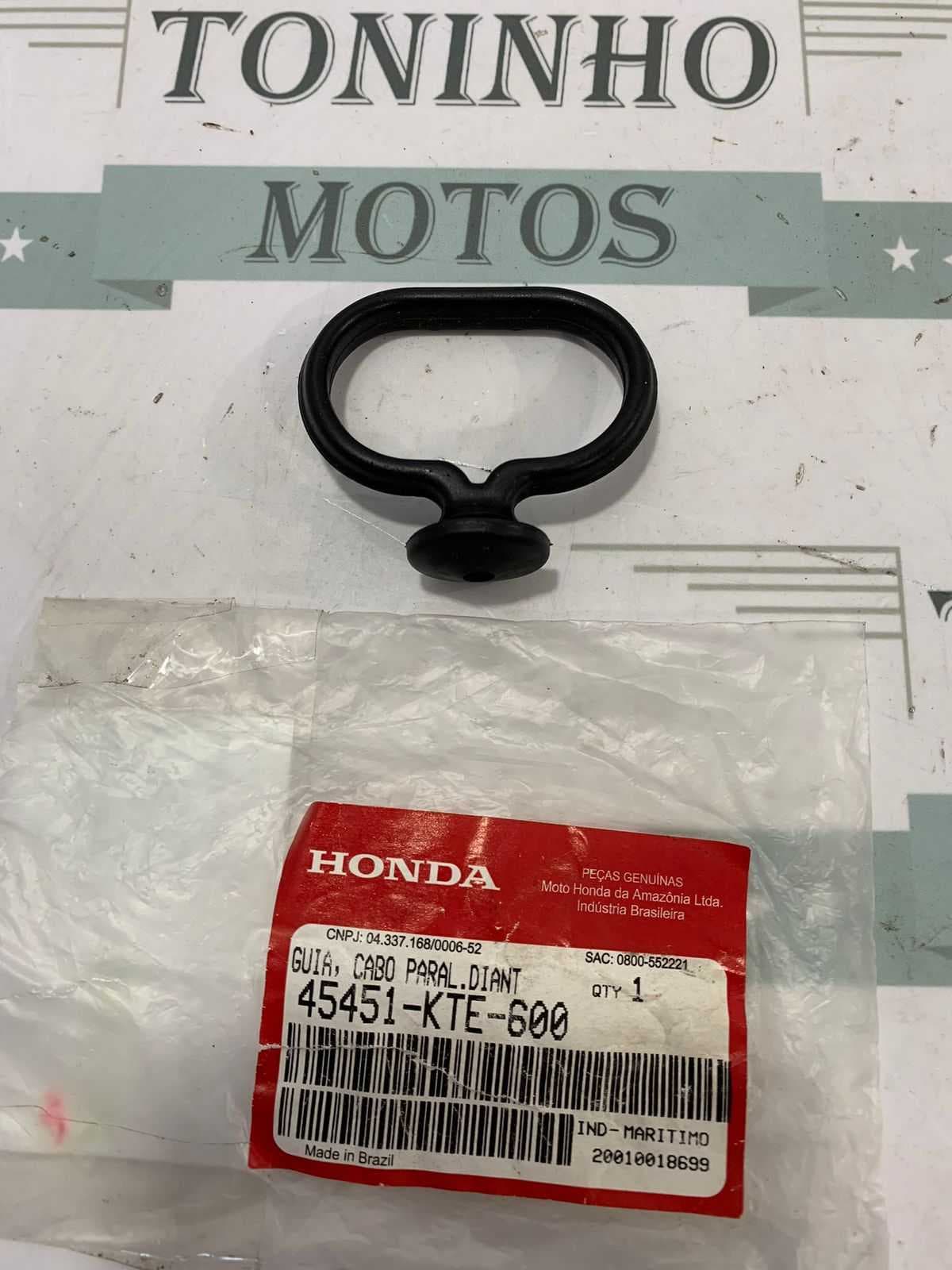 GUIA CABO DO PARALAMA DIANTEIRO HONDA FAN 125 2014/2015
