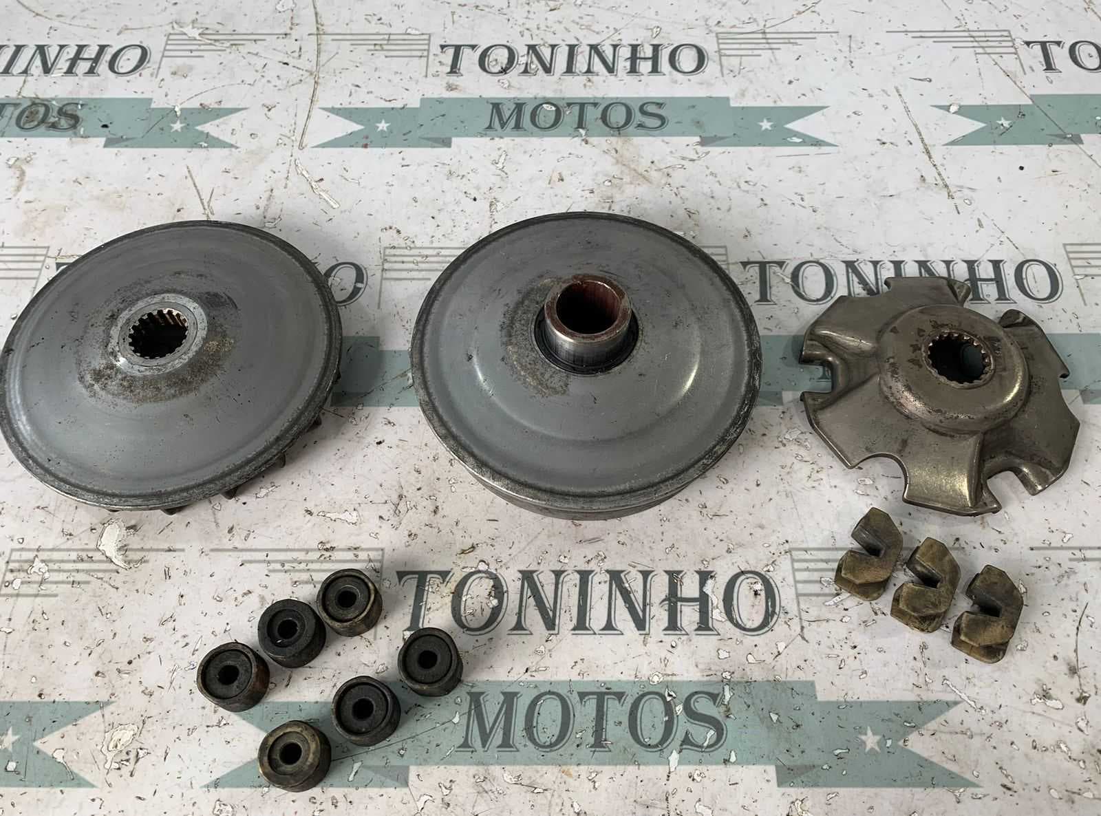 CONJUNTO DE POLIA MÓVEL DIANTEIRO SUZUKI BURGMAN 125 AN