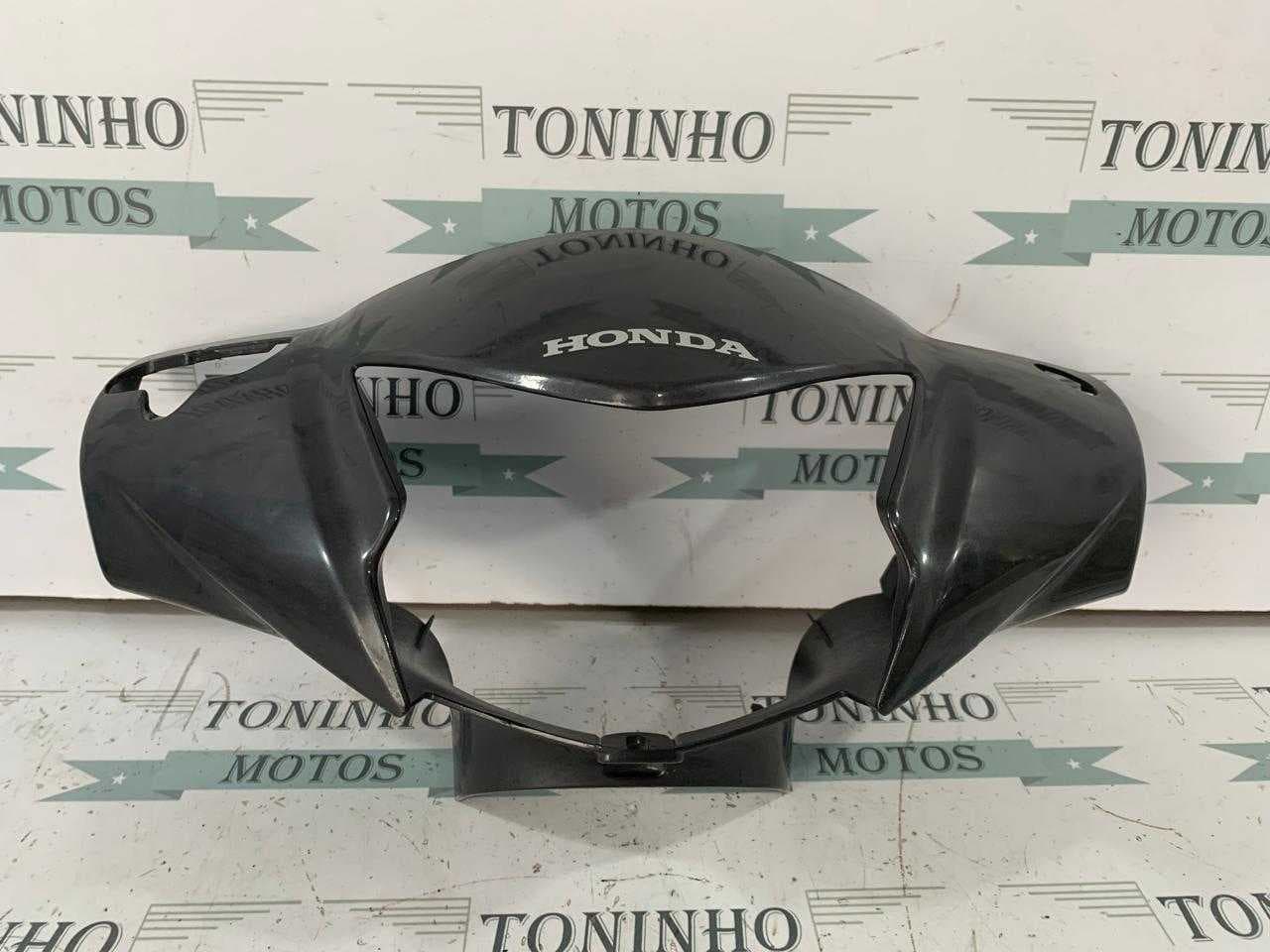MOLDURA DO FAROL HONDA BIZ 125 2018 Á 2022 - FREIO A DISCO