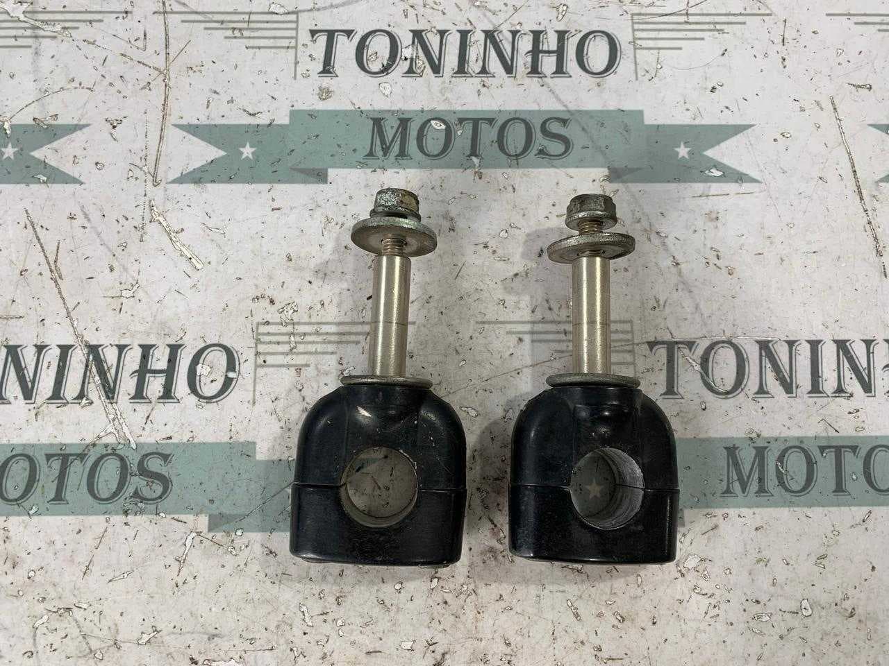 JOGO SUPORTE GUIDÃO HONDA XL 700 VA TRANSALP 2011 Á 2014