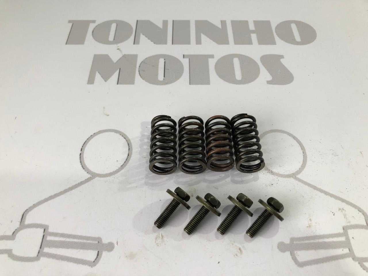 KIT MOLA EMBREAGEM COM PARAFUSOS YAMAHA CRYPTON 105 1998