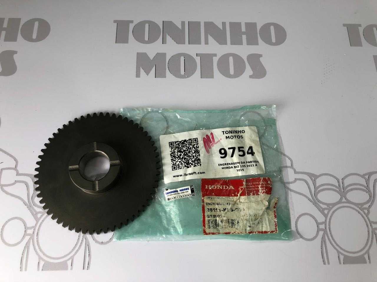 ENGRENAGEM DA PARTIDA HONDA BIZ 125 2011 Á 2015