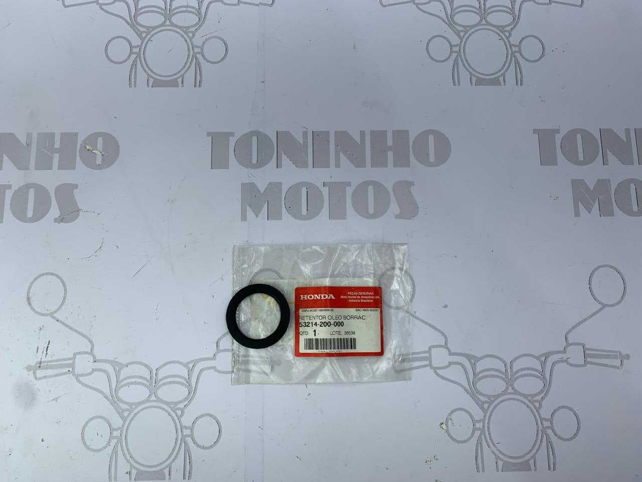GUARDA PÓ COLUNA DIREÇÃO HONDA TITAN 125 2000 / FAN 125 2006