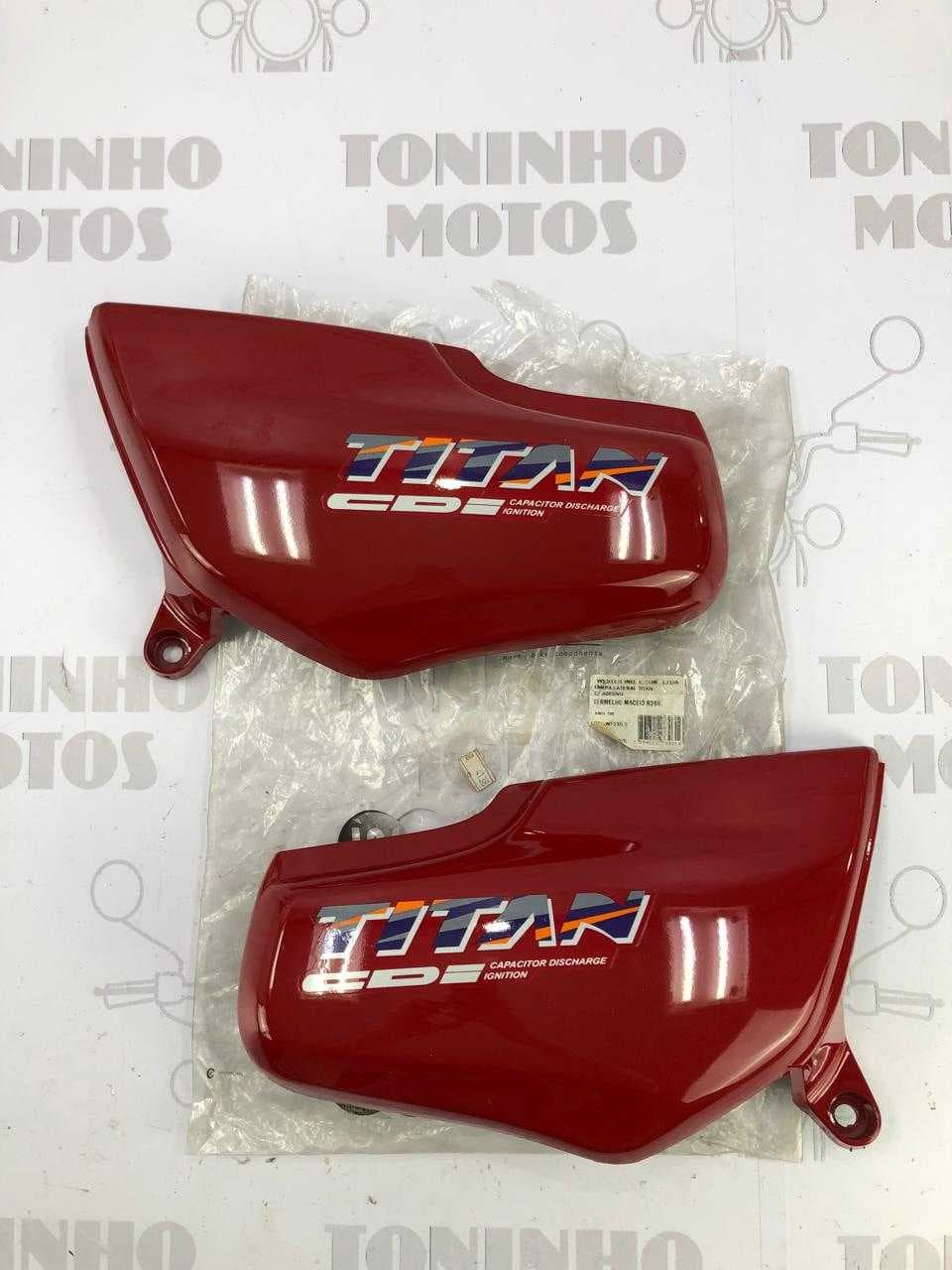 JOGO DE TAMPA LATERAL HONDA TITAN 125 1996