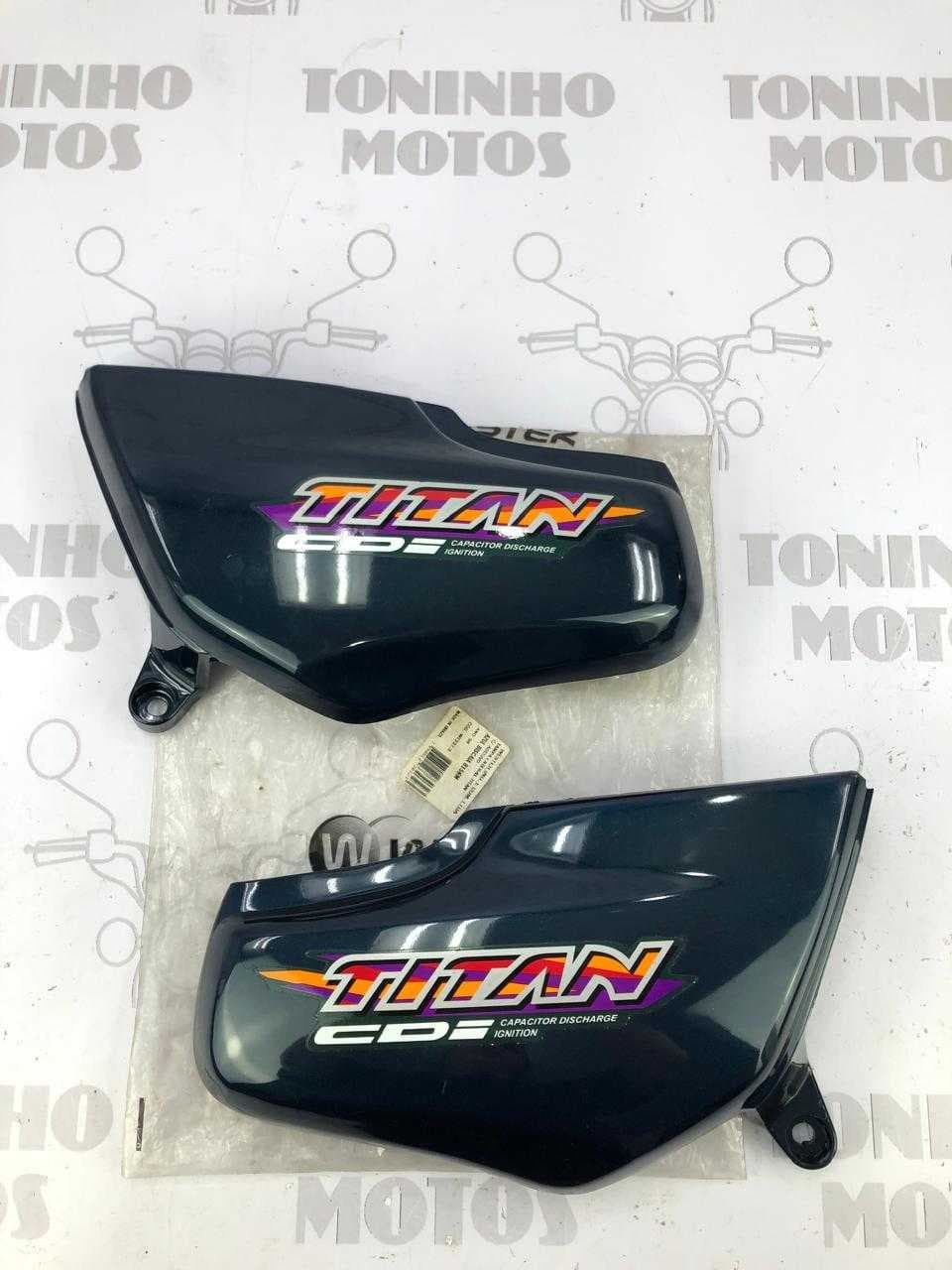 JOGO TAMPA LATERAL HONDA TITAN 125 1998