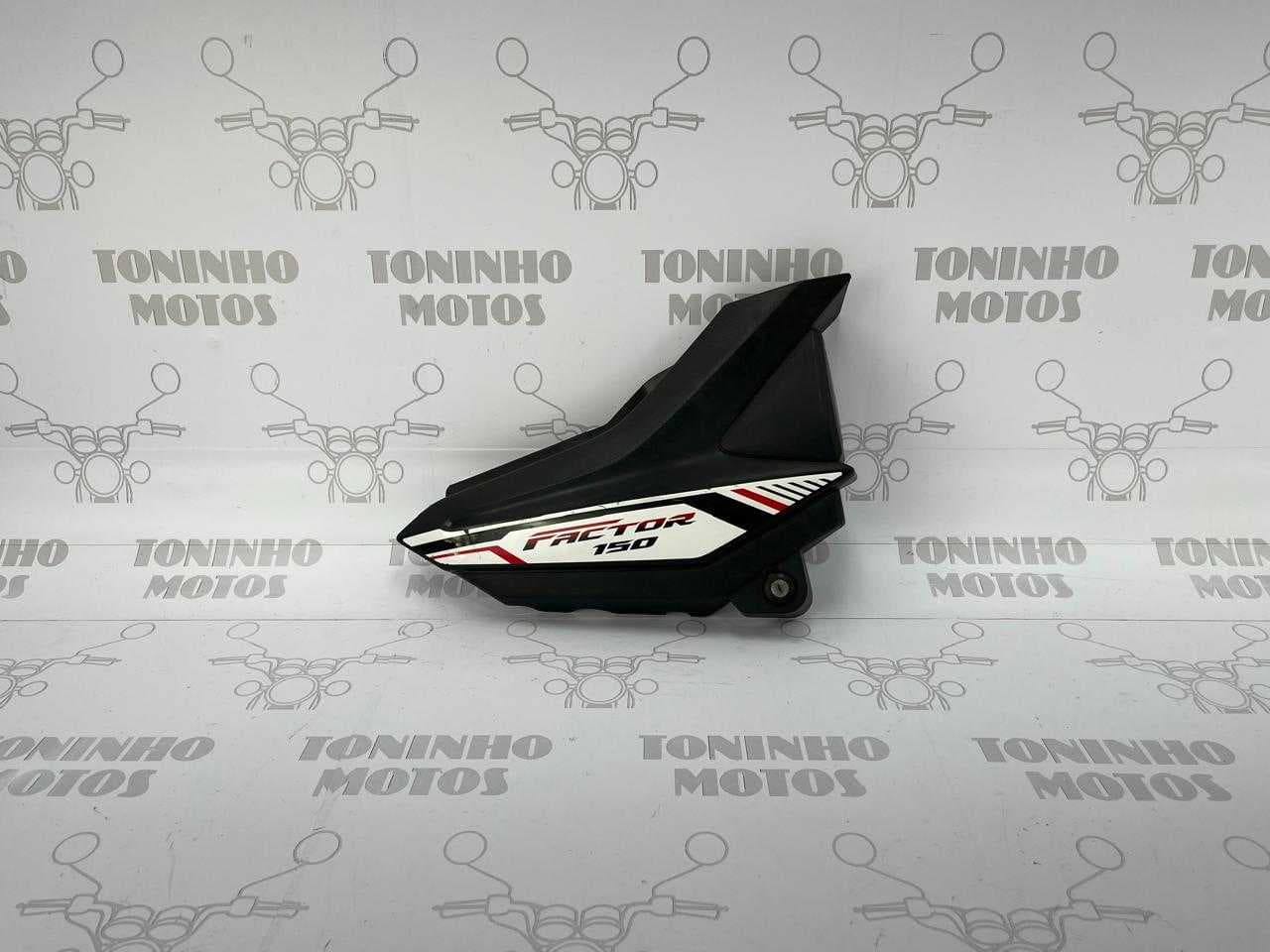 TAMPA LATERAL LADO DIREITO YAMAHA FACTOR 150 2016 Á 2022