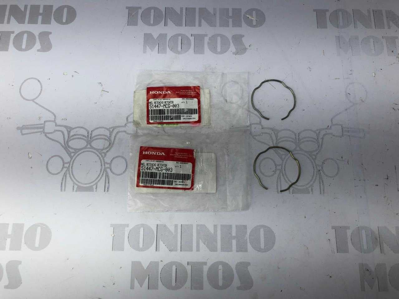 JOGO TRAVA RETENTOR BENGALA HONDA FALCON / TORNADO/ XRE300