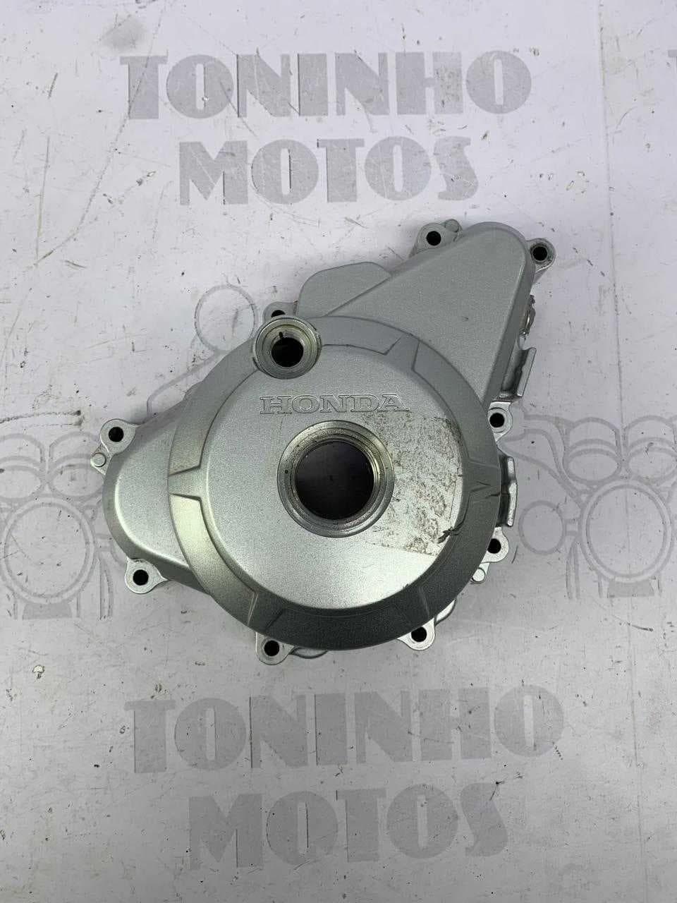 TAMPA MOTOR ESQUERDO HONDA TITAN 160 2016 / BROS 160 2015