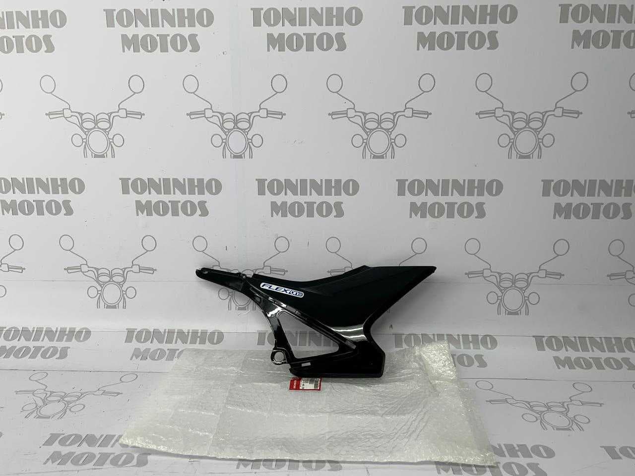Tampa Lateral Lado Direito Honda Bros 150 2014 - Preto