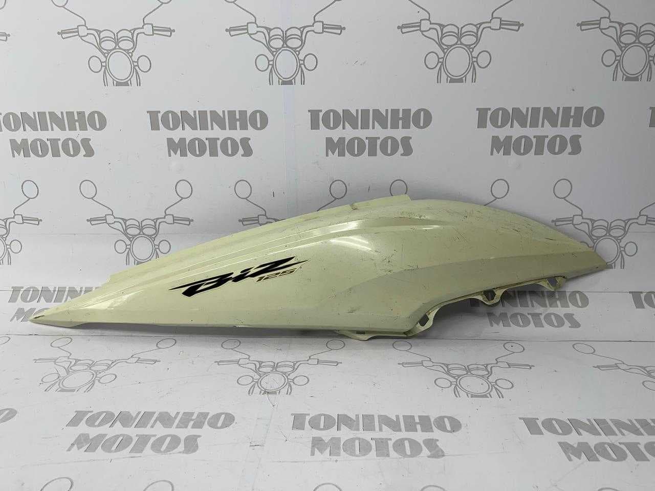 TAMPA LATERAL DIREITO HONDA BIZ 125 2018 À 2024 - CREME LILY