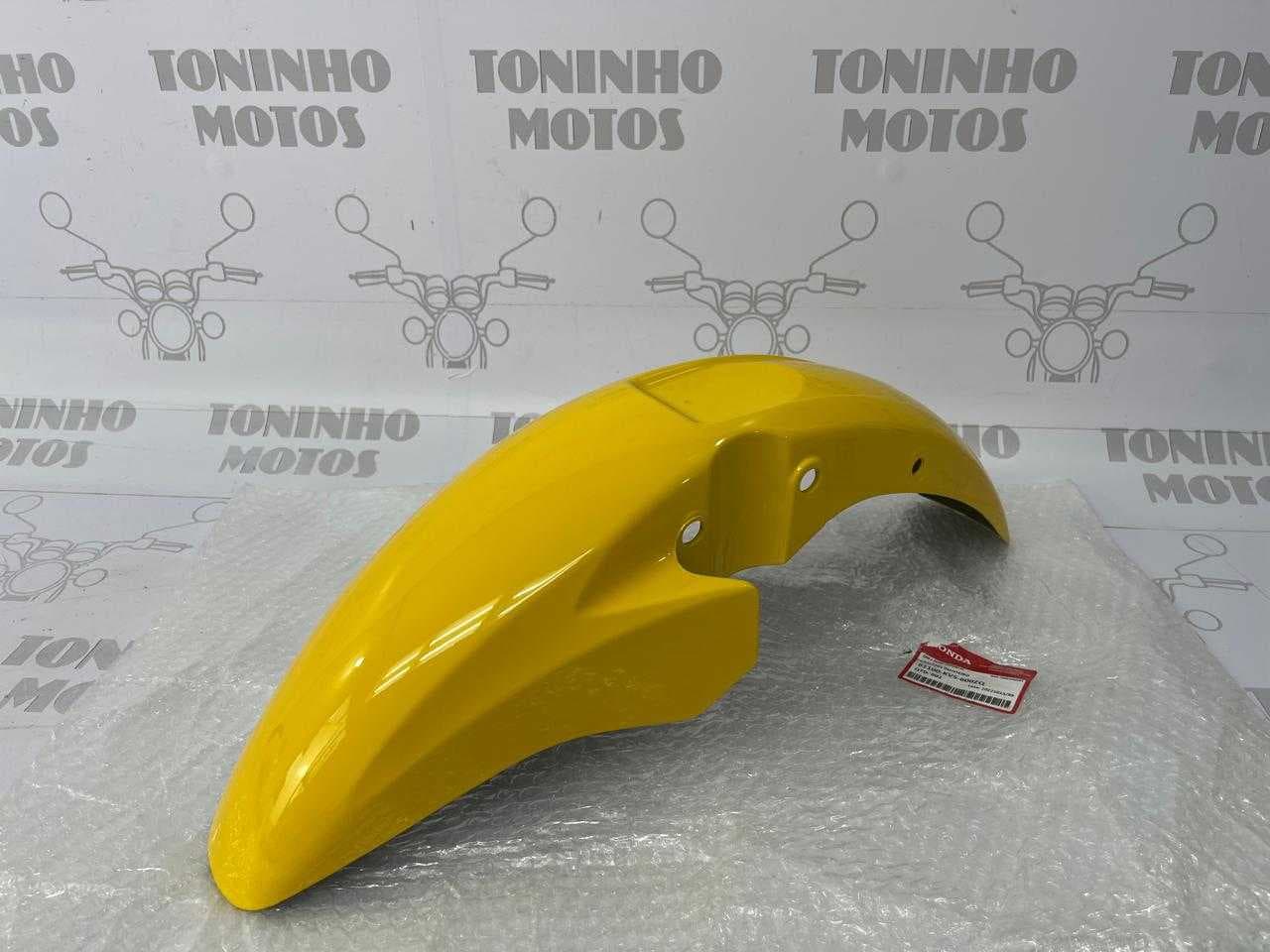 Paralama dianteiro Honda Titan 150 2013 - Amarelo Topázio