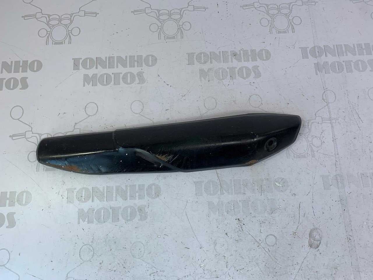 PROTEÇÃO DO ESCAPAMENTO HONDA TITAN 150 / FAN 150 2014/2015