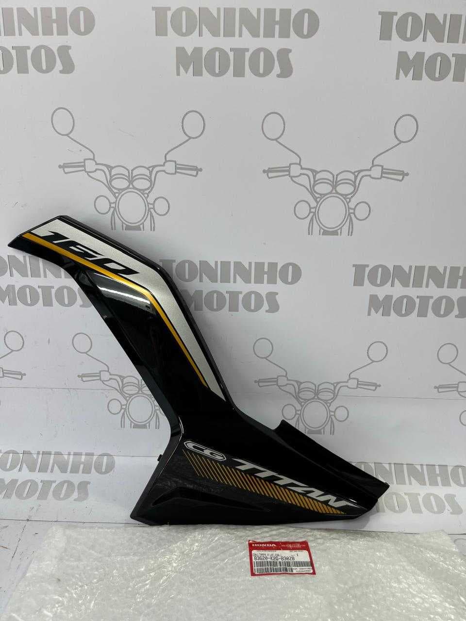 TAMPA LATERAL LADO ESQUERDO HONDA TITAN 160 EX 2022