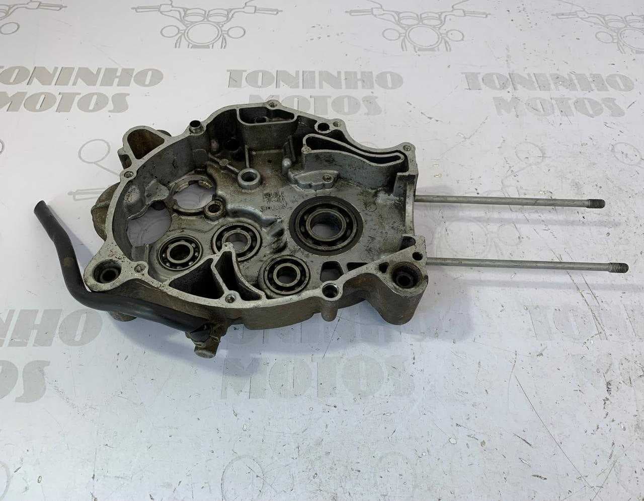 BLOCO MOTOR LADO DIREITO YAMAHA CRYPTON 105 1998 Á 2000