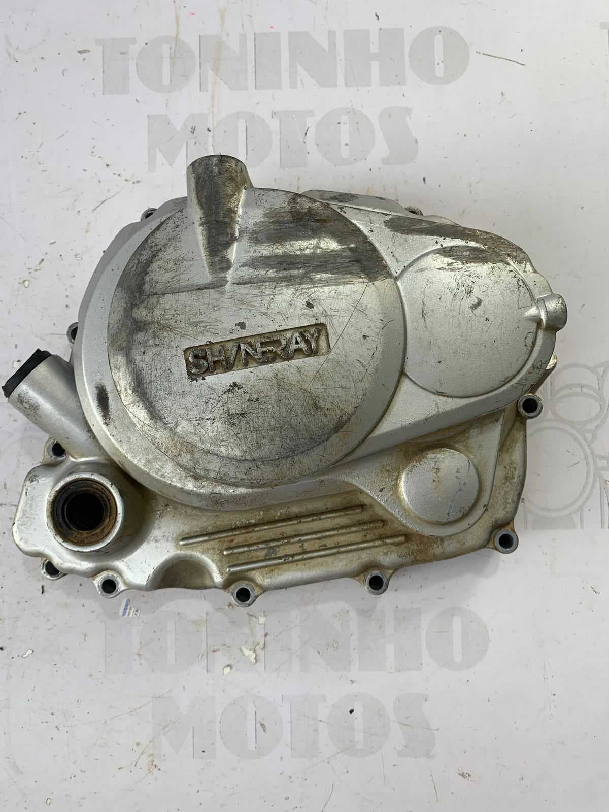 Tampa Motor Lado Direito Shineray Explorer 150 2009 Á 2014