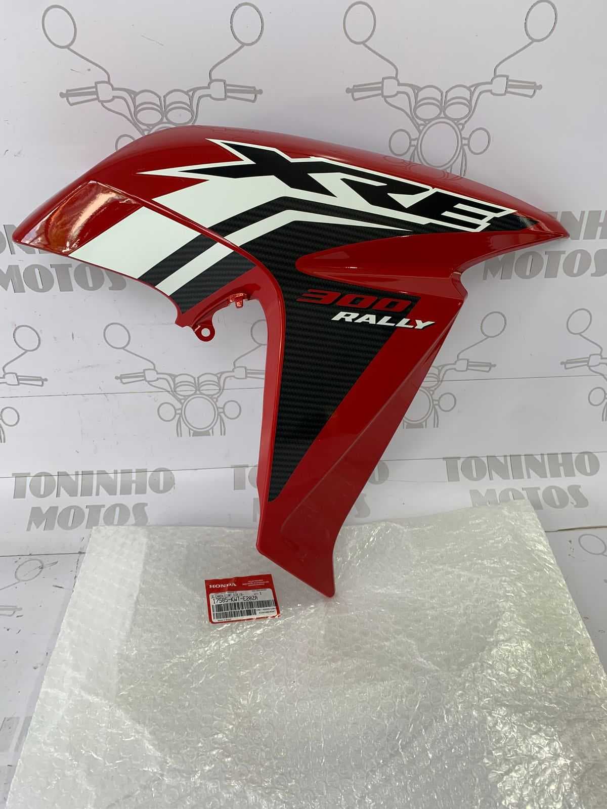 ABA TANQUE DIREITO HONDA XRE300 2016 - RALLY VERMELHO MACEIO
