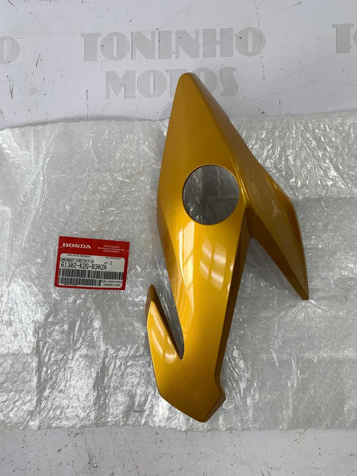 CARENAGEM LATERAL FAROL DIREITO HONDA TITAN 160 EX 2022