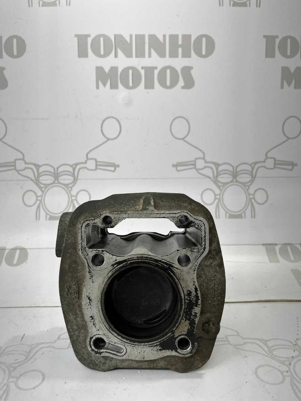 CILINDRO COM PISTÃO E ANEIS HONDA BROS 160 / TITAN 160