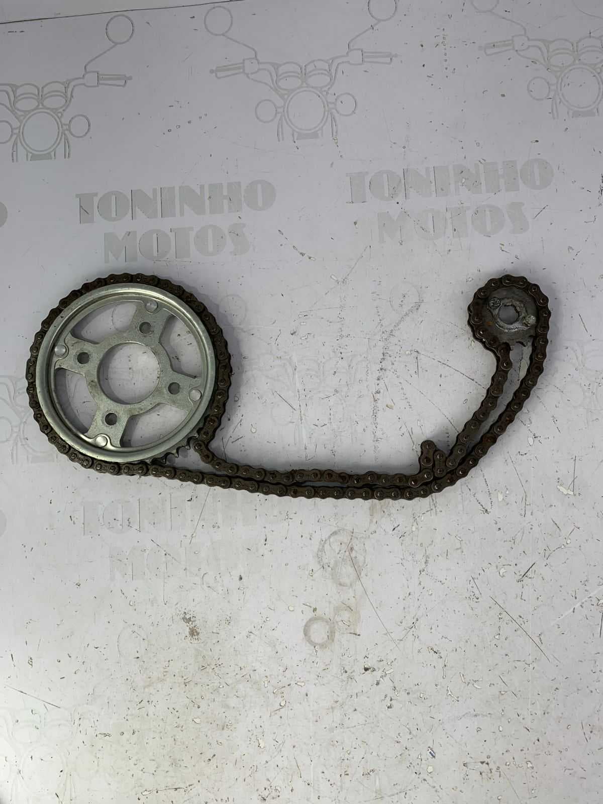 KIT CORRENTE HONDA TITAN 150 2004 A 2015 / TITAN 160 2016