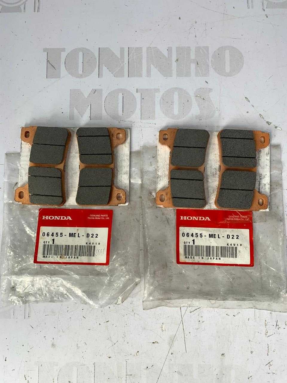 JOGO PASTILHA FREIO DIANTEIRO HONDA CBR1000RR 2007 Á 2014