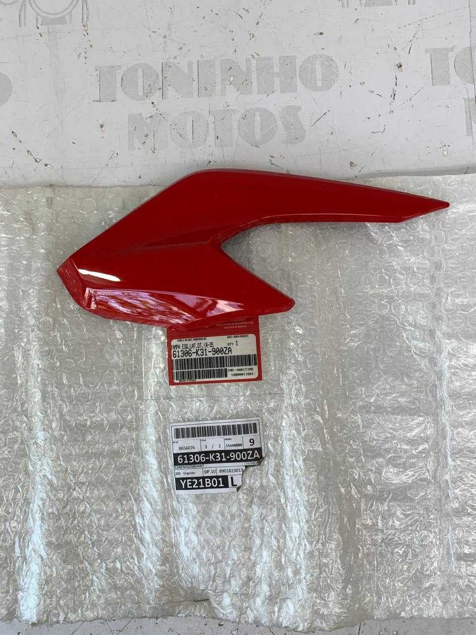 CARENAGEM DIANTEIRA FAROL LADO ESQUERDO HONDA CB250F TWISTER