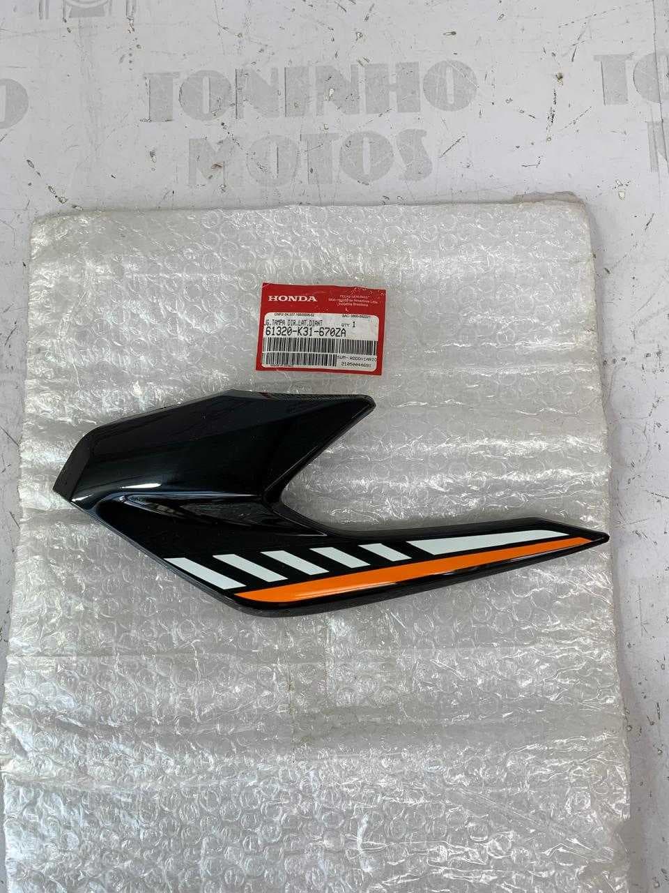 CARENAGEM DIANTEIRA FAROL DIREITO HONDA CB250F TWISTER 2020