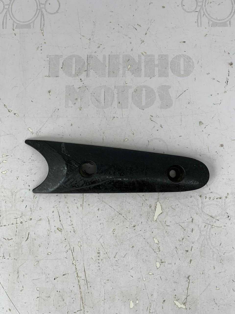 PROTEÇÃO ESCAPAMENTO FRONTAL YAMAHA CRYPTON 115 2010 Á 2016