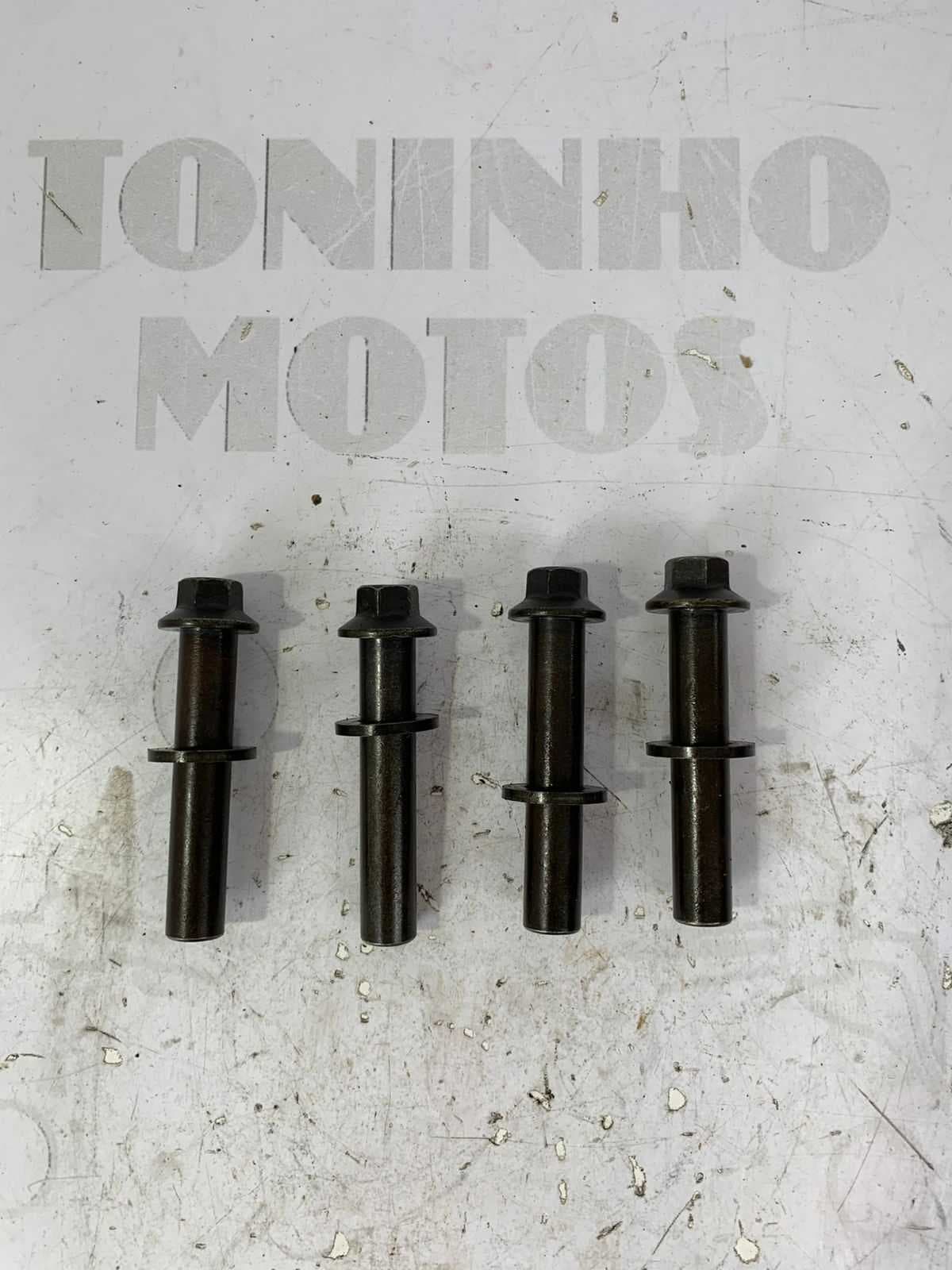 Jogo Parafuso Suporte Comando Honda Titan 150 / Bros 150