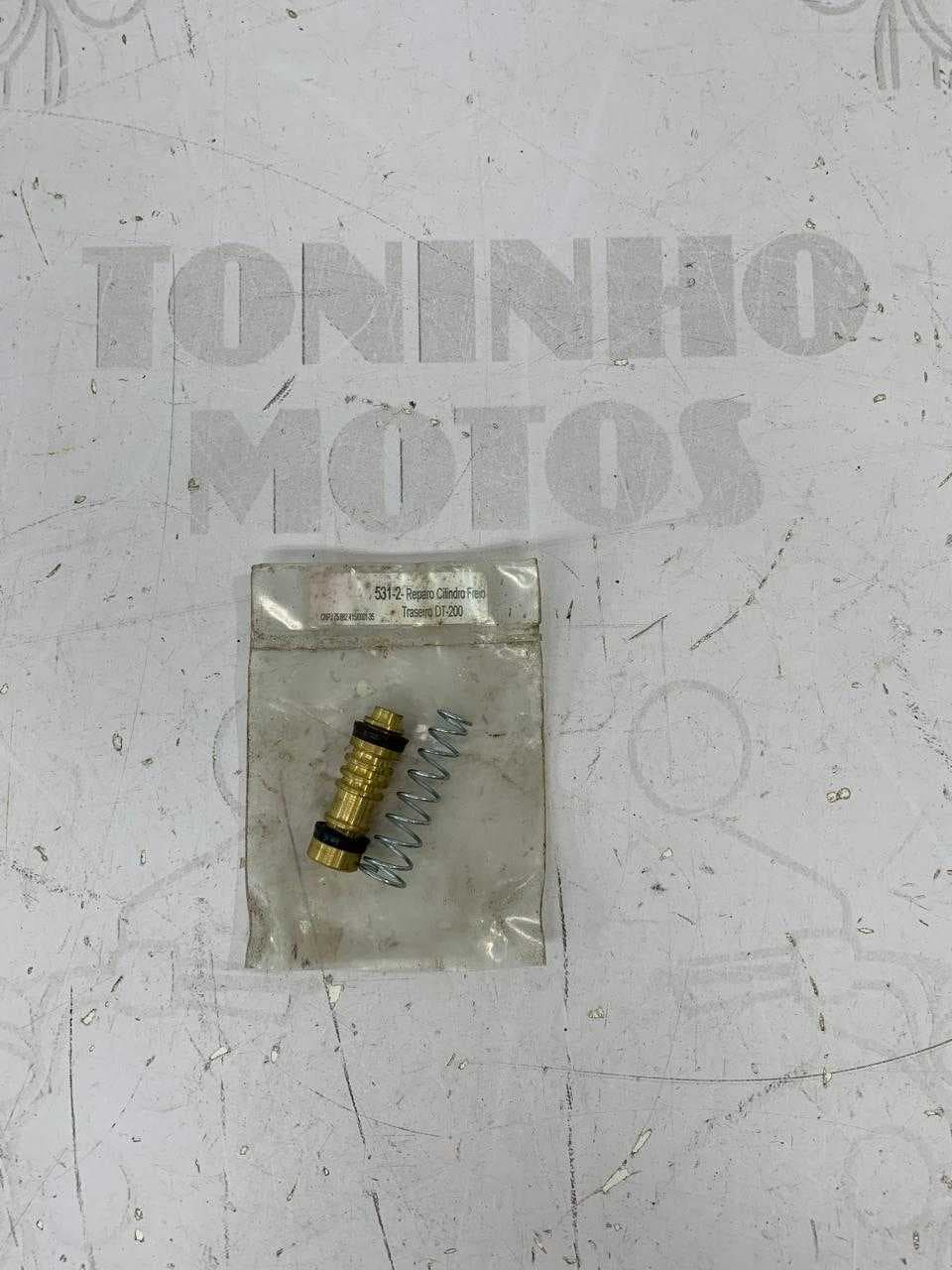 REPARO CILINDRO MESTRE FREIO TRASEIRO YAMAHA DT 200