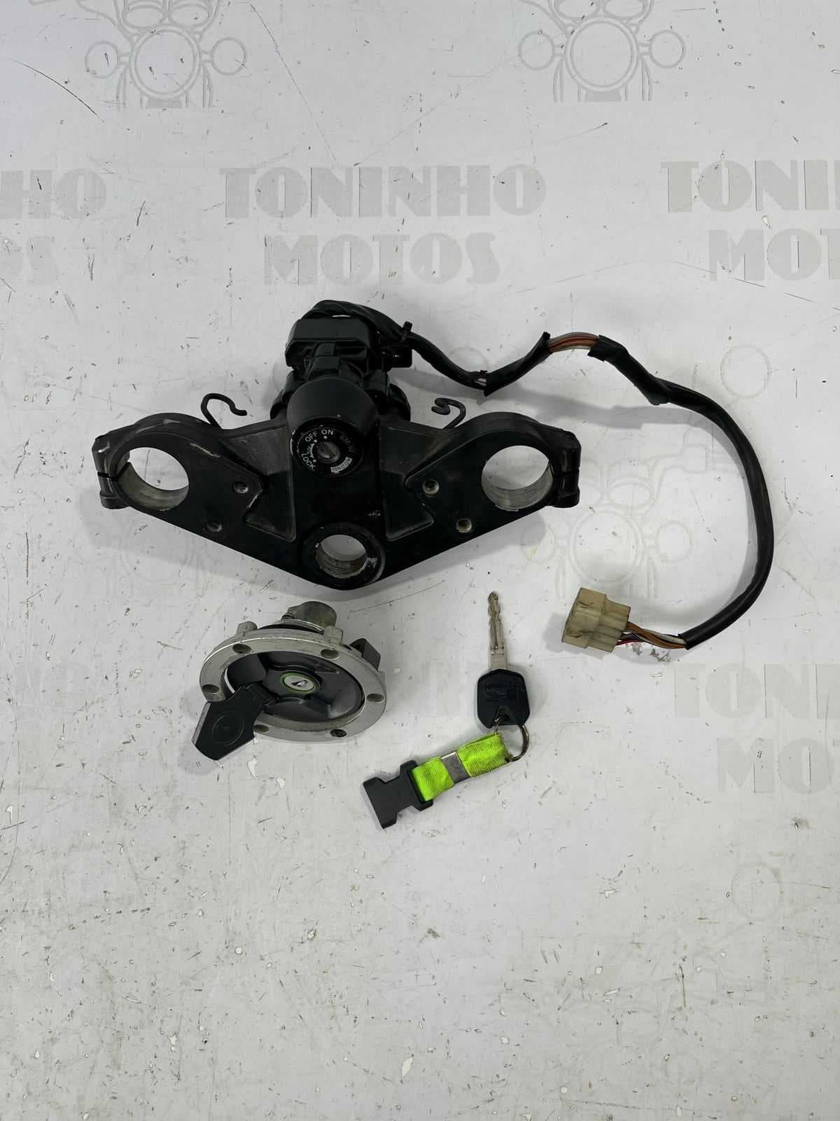 JOGO INGNIÇÃO TAMPA TANQUE MESA SUPERIOR KAWASAKI NINJA 250R