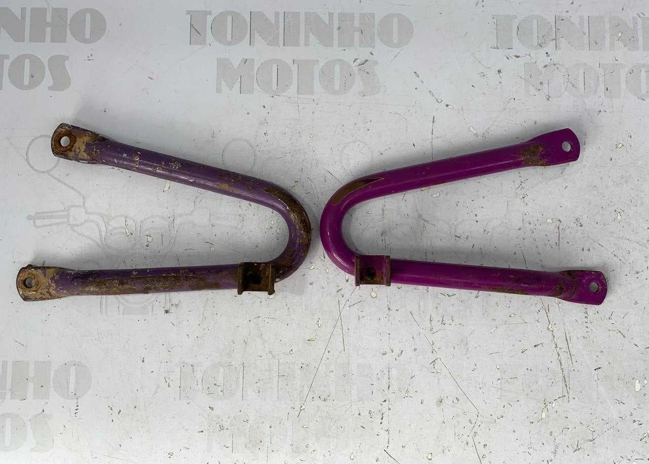 JOGO SUPORTE PEDALEIRA YAMAHA DT 180 1995