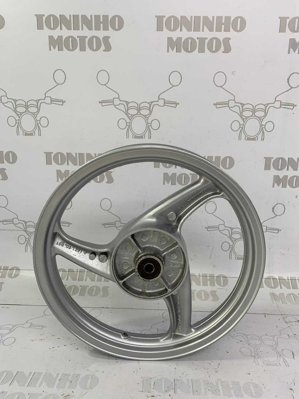 RODA TRASEIRA HONDA BIZ 100 2002 Á 2005 - FREIO Á TAMBOR