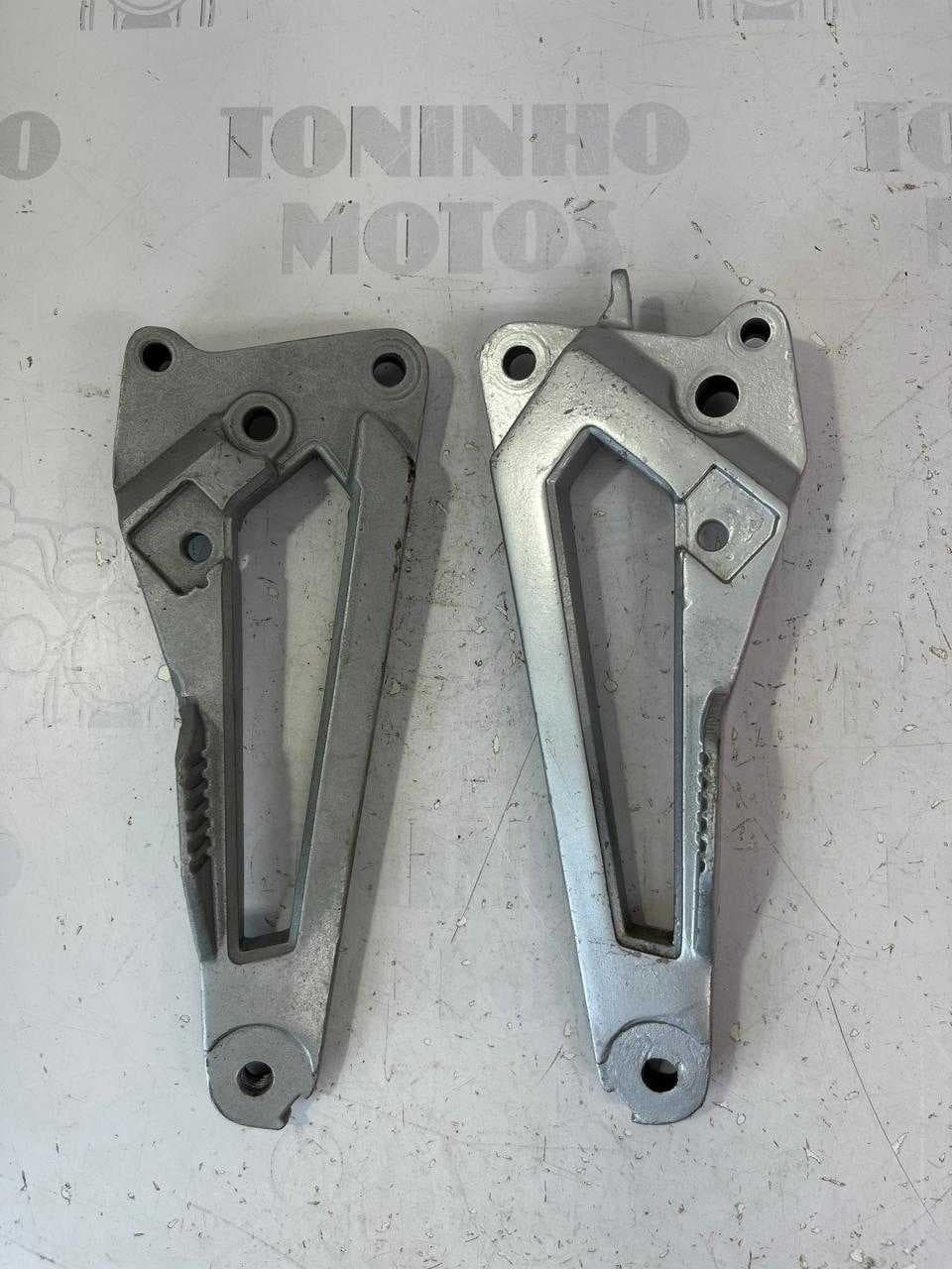 JOGO SUPORTE PEDALEIRA YAMAHA RDZ 125 / RDZ 135