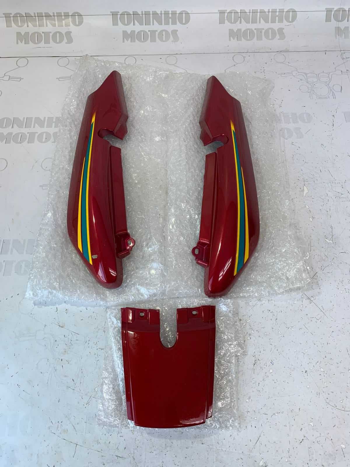 RABETA TRASEIRA COMPLETA YAMAHA YBR 125 2000 K/E - VERMELHO