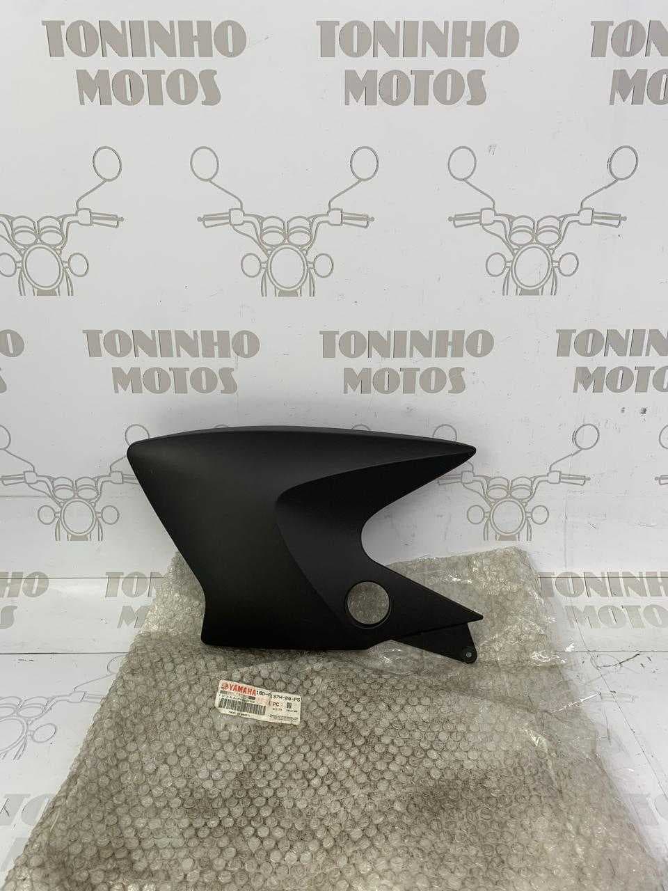 ABA TANQUE ESQUERDO YAMAHA FACTOR 125 2012 - PRETO FOSCO