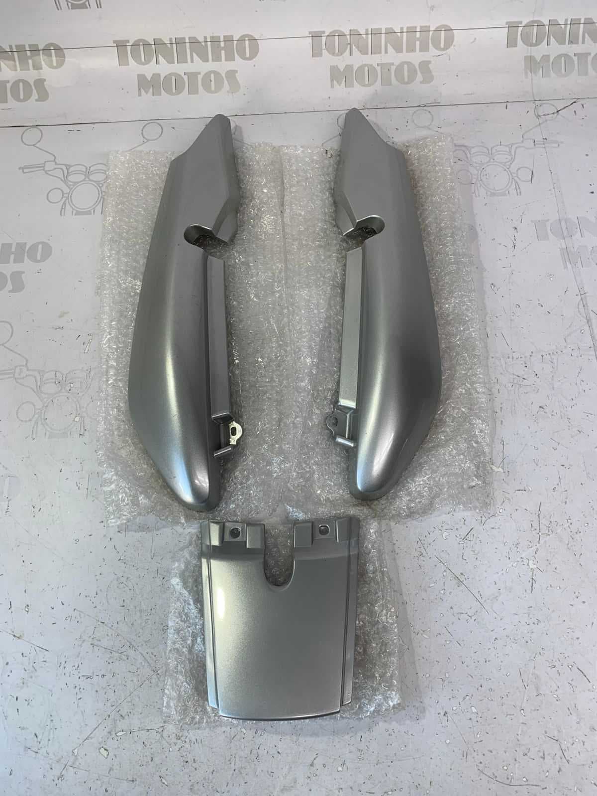 RABETA TRASEIRA COMPLETA YAMAHA YBR 125 2000 K - PRATA