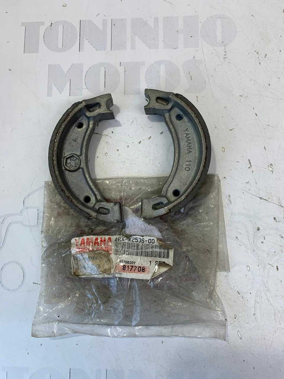 JOGO SAPATA FREIO TRASEIRO YAMAHA JOG 50 1998 À 2001