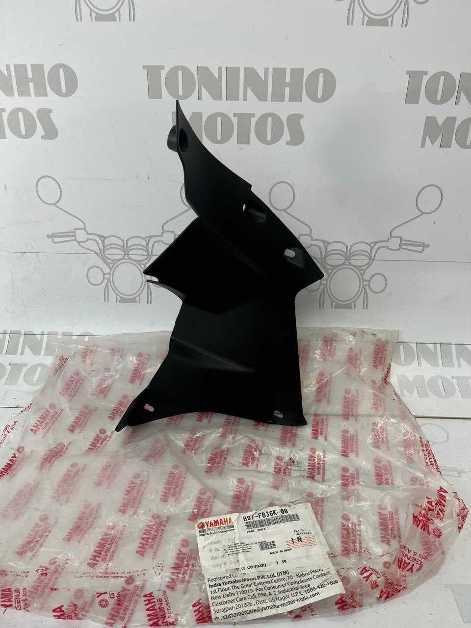 ACABAMENTO INTERNO TANQUE ESQUERDO YAMAHA FZ25 2018 A 2024
